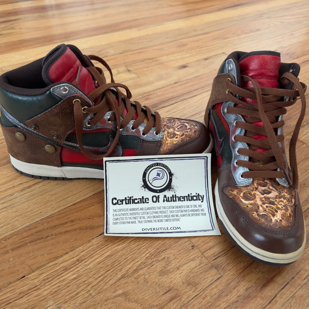 Freddie Kruger ‘Nightmare’ Nike High Dunks
